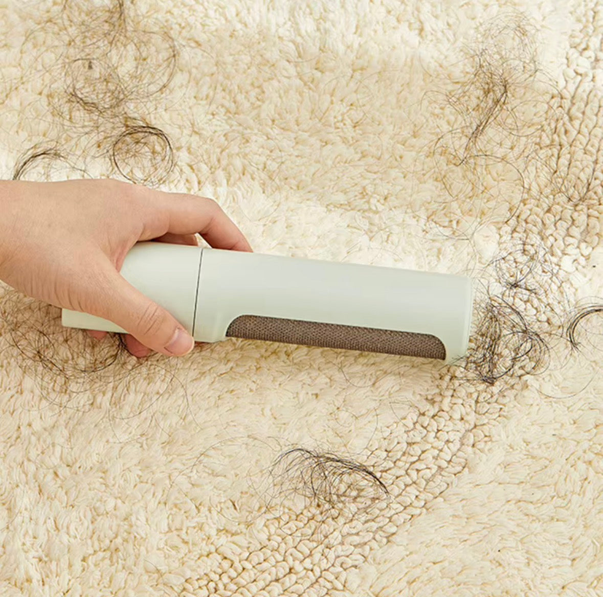 ShedSmart reusable pet hair remover, second view